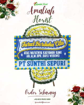 Papan Bunga Duka di Tawiri