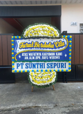 Papan Bunga Duka di Tawiri